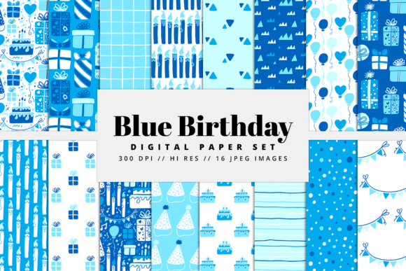 Blue Birthday Digital Paper Set: A Practical Guide to Avoiding Common Design Pitfalls