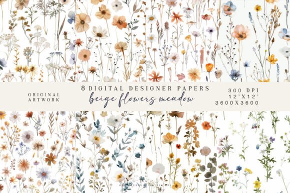 Meadow Flowers Seamless Pattern Set: A Comprehensive Evaluation