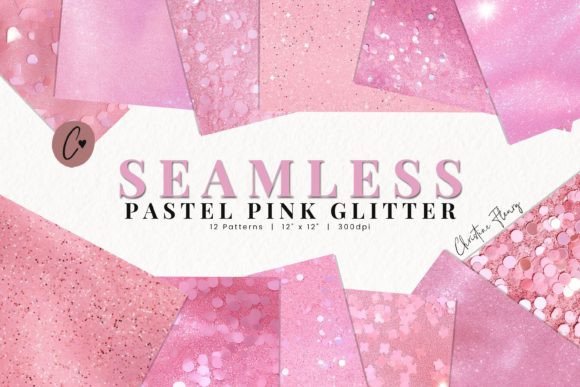 Seamless Pastel Pink Glitter Paper: A Practical Guide for Digital Designers and Creators